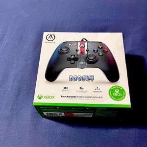 Power A Xbox Controller, Enhanced Wire Controller with Mass Effect